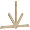 Ekena Millwork Kennewick Rough Sawn Timber Gable Bracket, Douglas Fir, 108"W x 68"H x 2"D x 6"F, 15/12 Pitch GBW108X68X0206KEN00RDF - alternate 3